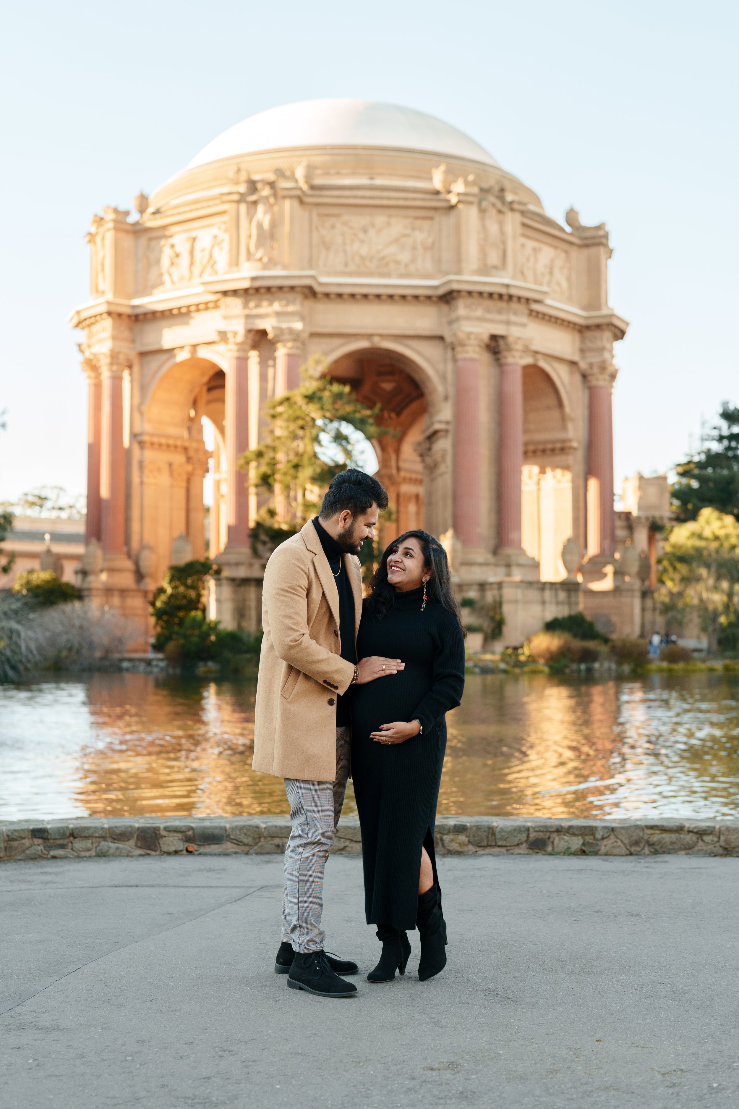 Bay Area maternity portrait of expecting parents by SoloXSnaps